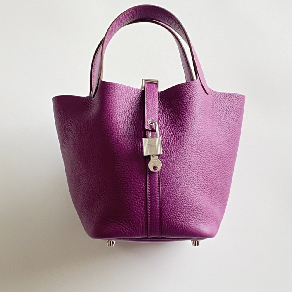 Hermès Picotin Lock Bag 18cm – P9 Sea Anemone Purple