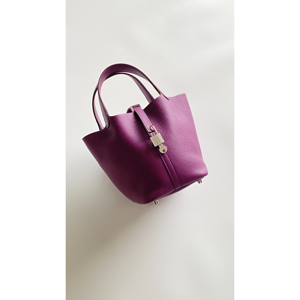 Hermès Picotin Lock Bag 18cm – P9 Sea Anemone Purple