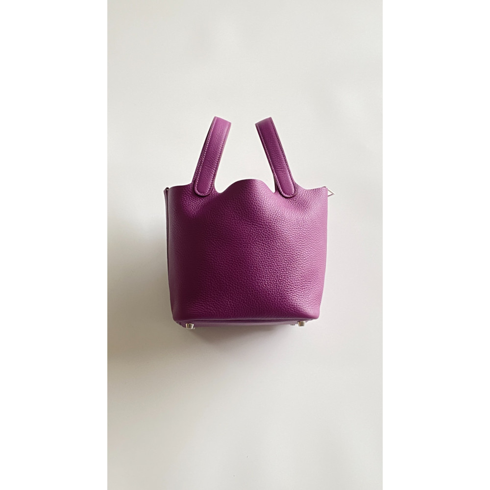 Hermès Picotin Lock Bag 18cm – P9 Sea Anemone Purple