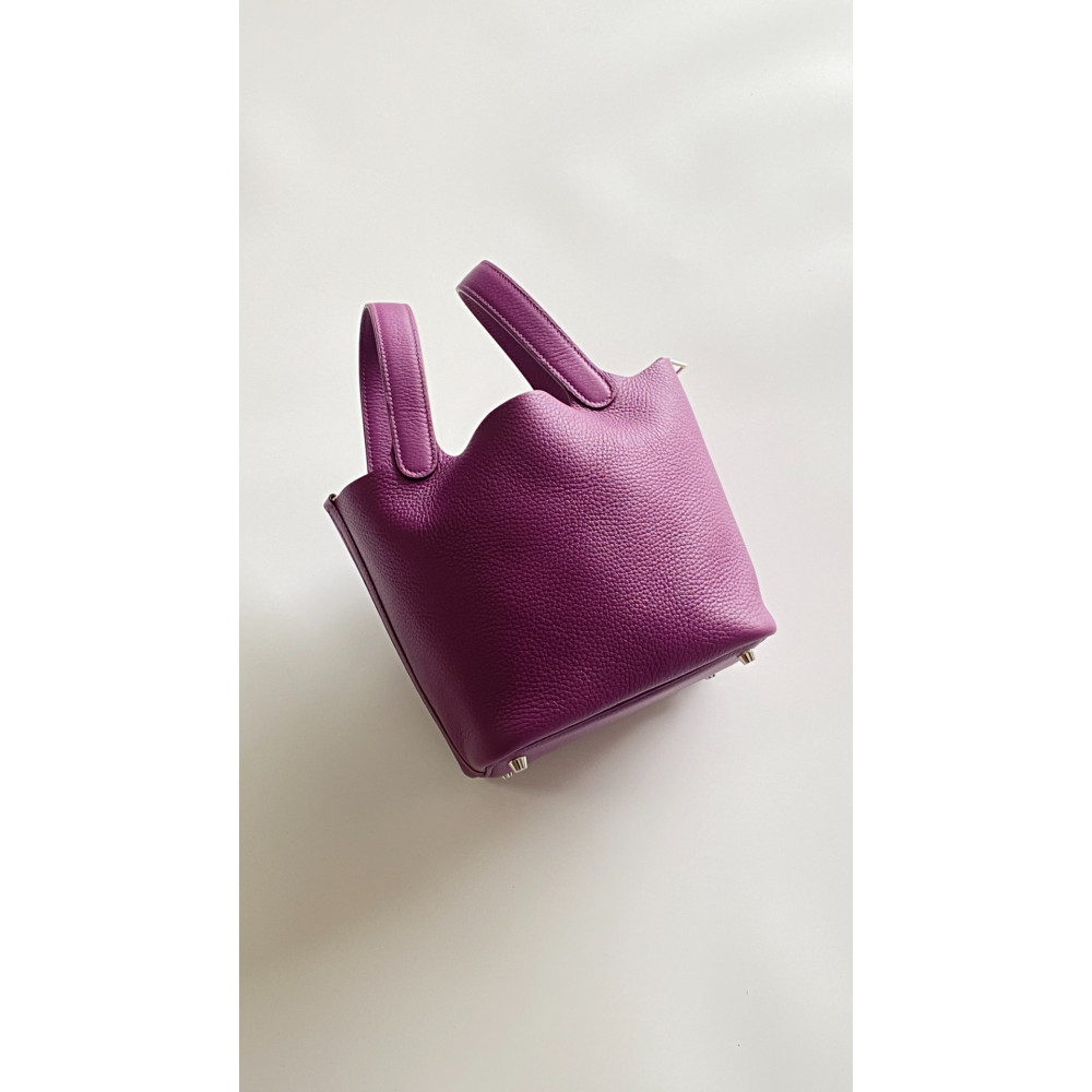 Hermès Picotin Lock Bag 18cm – P9 Sea Anemone Purple