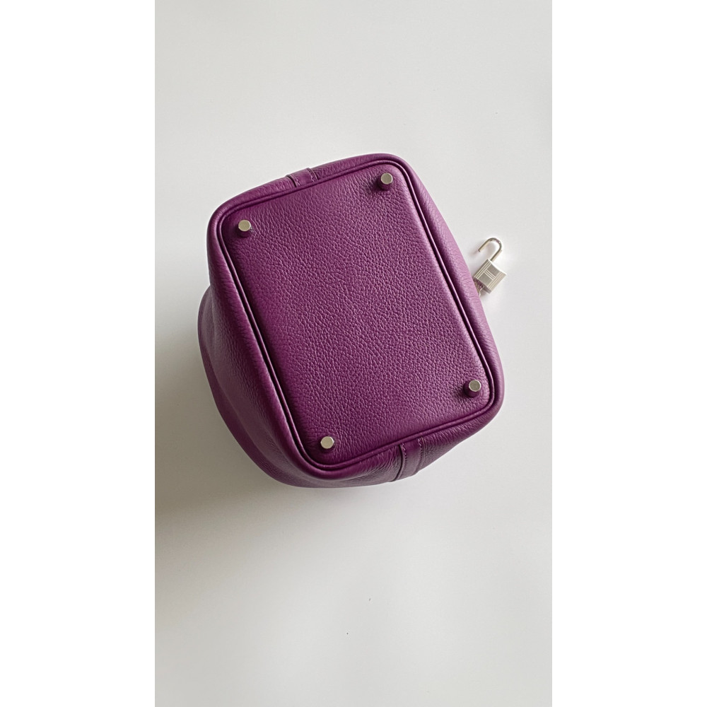 Hermès Picotin Lock Bag 18cm – P9 Sea Anemone Purple