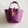 Hermès Picotin Lock Bag 18cm – P9 Sea Anemone Purple