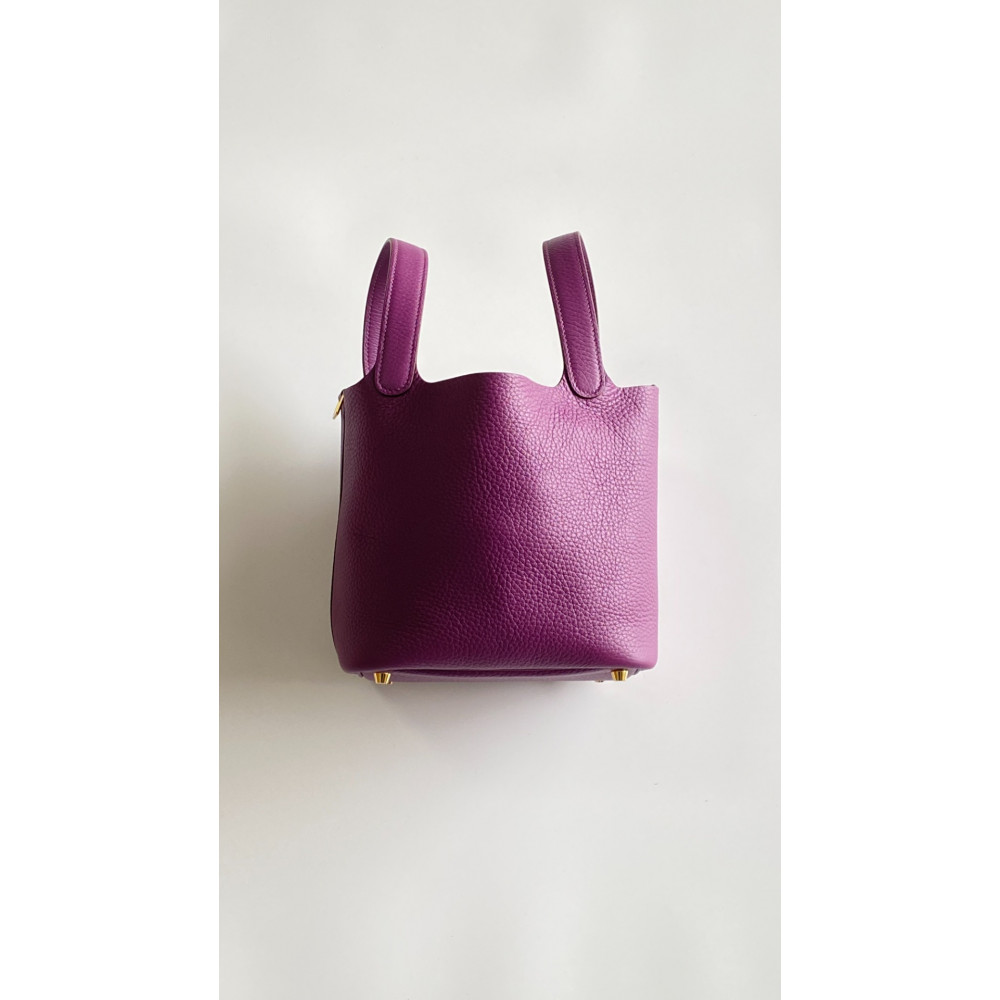 Hermès Picotin Lock Bag 18cm – P9 Sea Anemone Purple