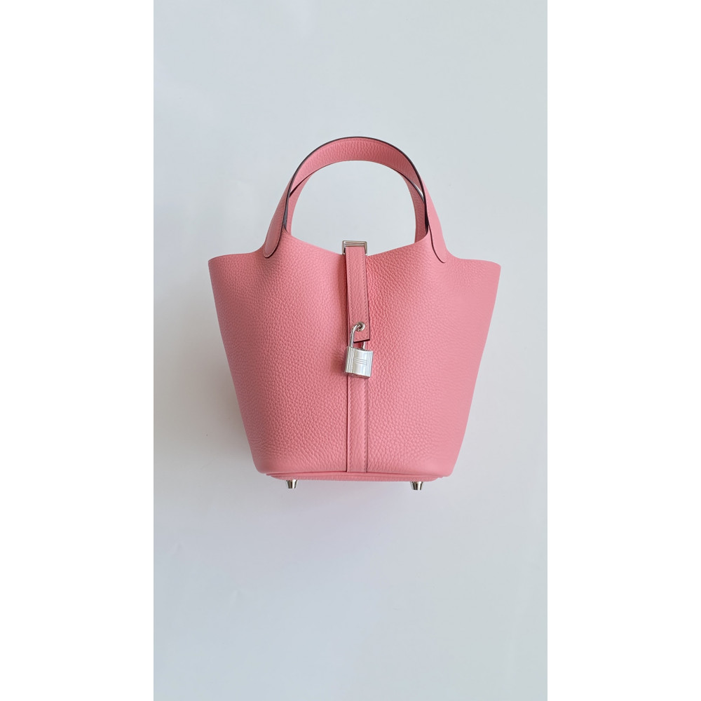 Hermès Picotin Lock Bag 18cm –  1Q Milkshake Powder