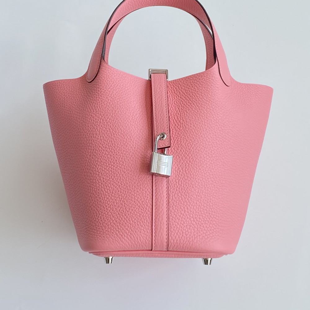 Hermès Picotin Lock Bag 18cm –  1Q Milkshake Powder