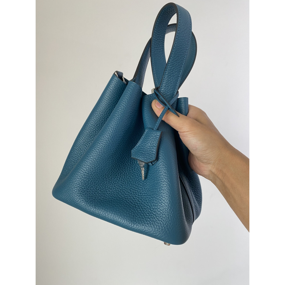 Hermès Picotin Lock Bag 18cm –  Bosporus Green