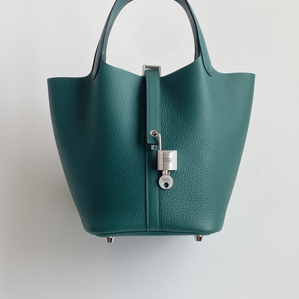 Hermès Picotin Lock Bag 18cm – Z6 Peacock Green