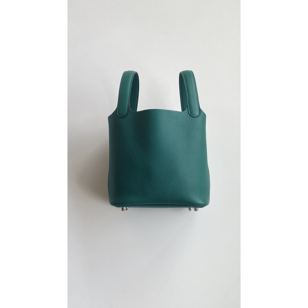 Hermès Picotin Lock Bag 18cm – Z6 Peacock Green
