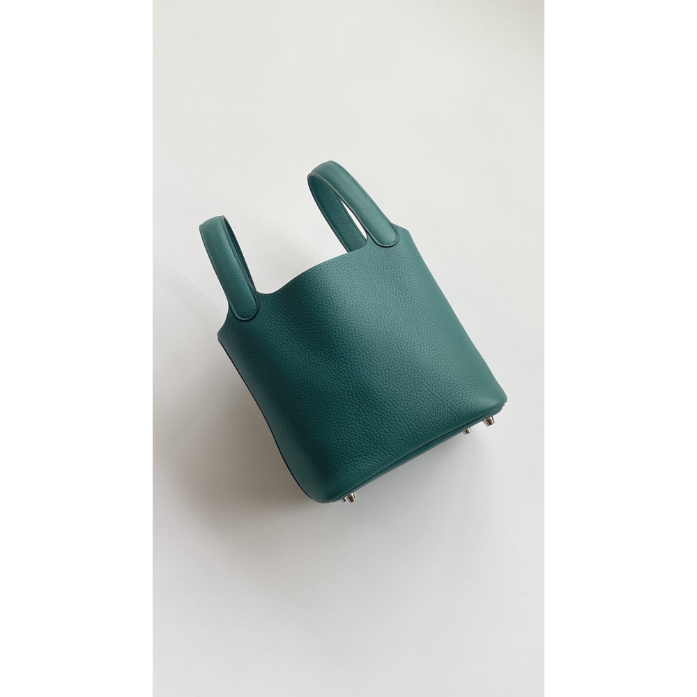 Hermès Picotin Lock Bag 18cm – Z6 Peacock Green