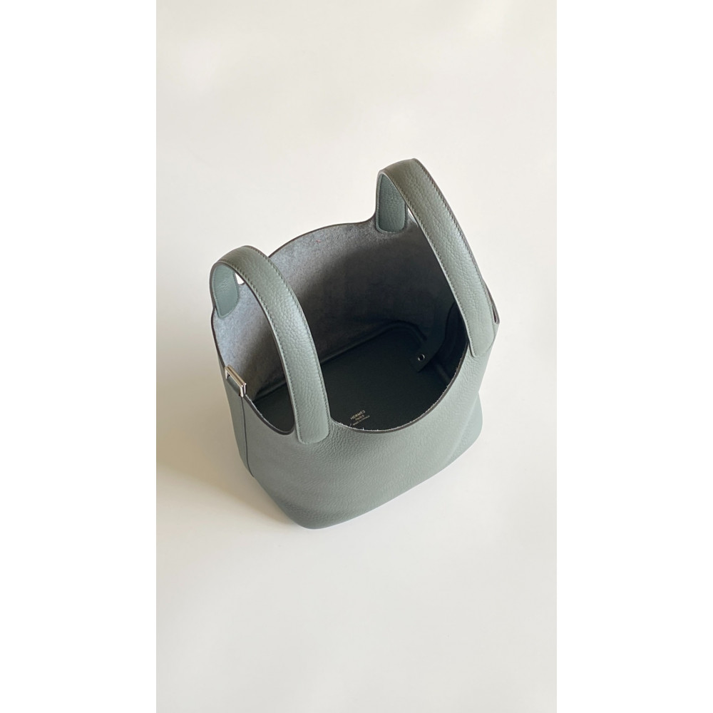 Hermès Picotin Lock Bag 18cm – Almond Green