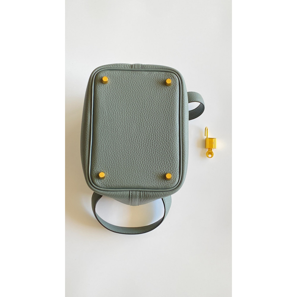 Hermès Picotin Lock Bag 18cm – Almond Green