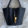 Hermès Picotin Lock Bag 18cm – black