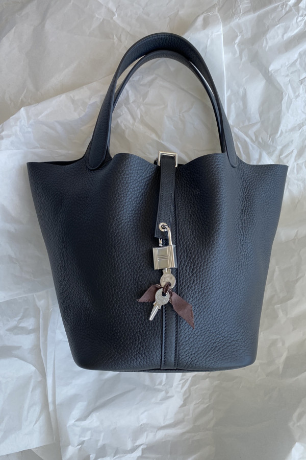 Hermès Picotin Lock Bag 18cm – black