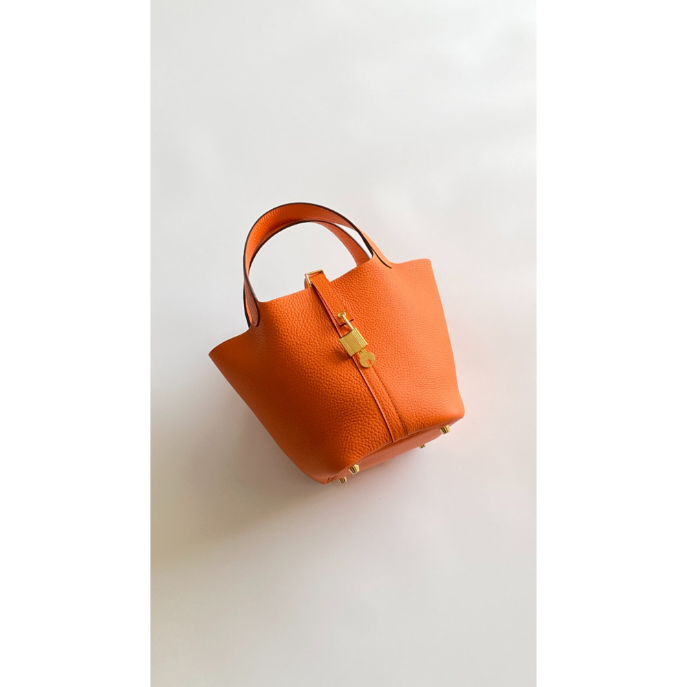 Hermès Picotin Lock Bag 18cm –Orange