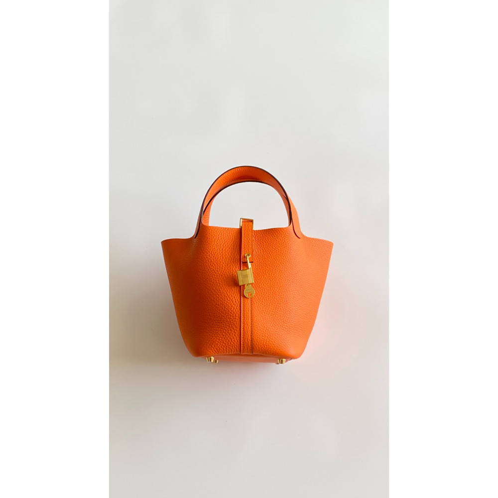Hermès Picotin Lock Bag 18cm –Orange