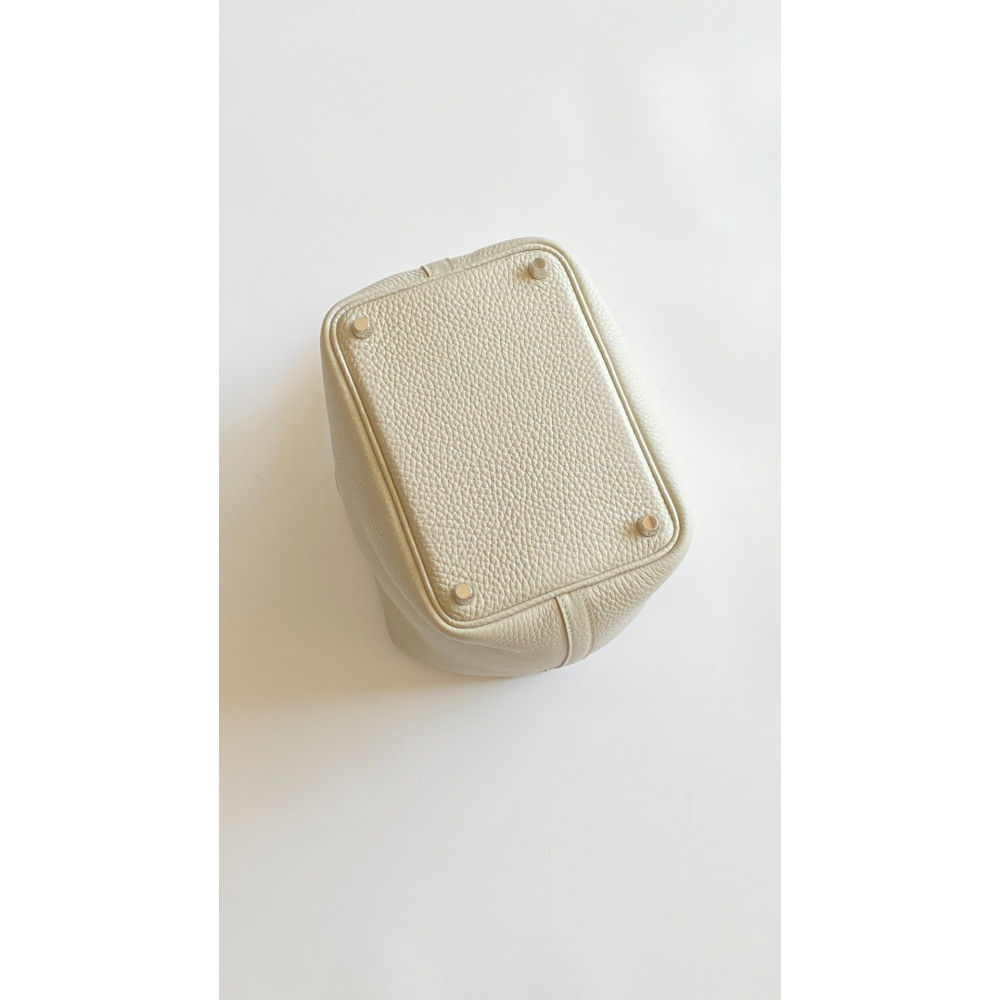 Hermès Picotin Lock Bag 18cm –8O Pearl Gray