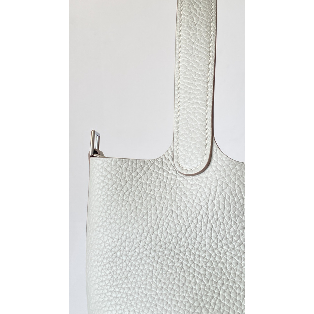 Hermès Picotin Lock Bag 18cm –8O Pearl Gray