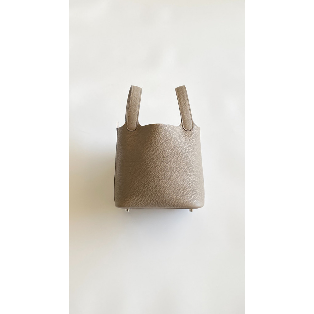 Hermès Picotin Lock Bag 18cm –M8 Asphalt Gray