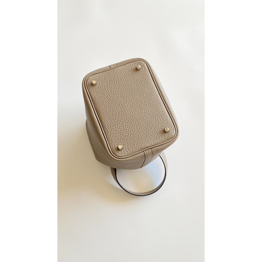 Hermès Picotin Lock Bag 18cm –M8 Asphalt Gray