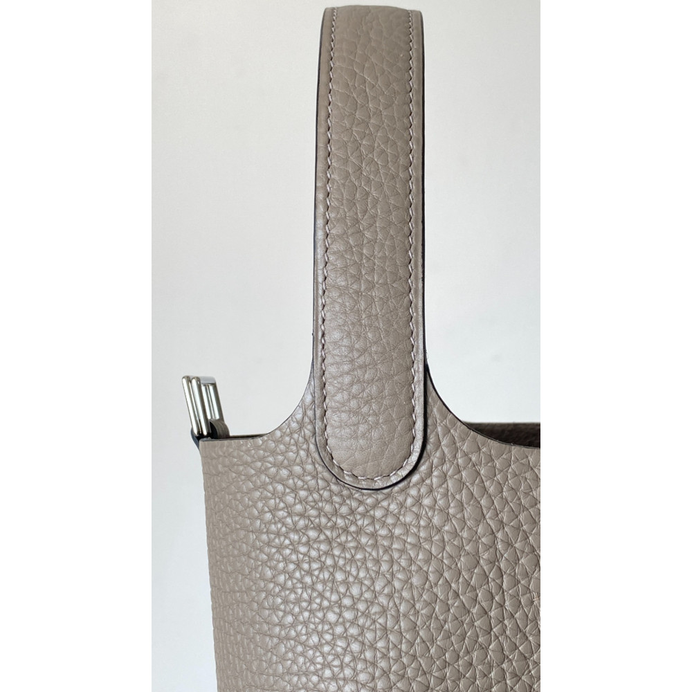 Hermès Picotin Lock Bag 18cm –M8 Asphalt Gray