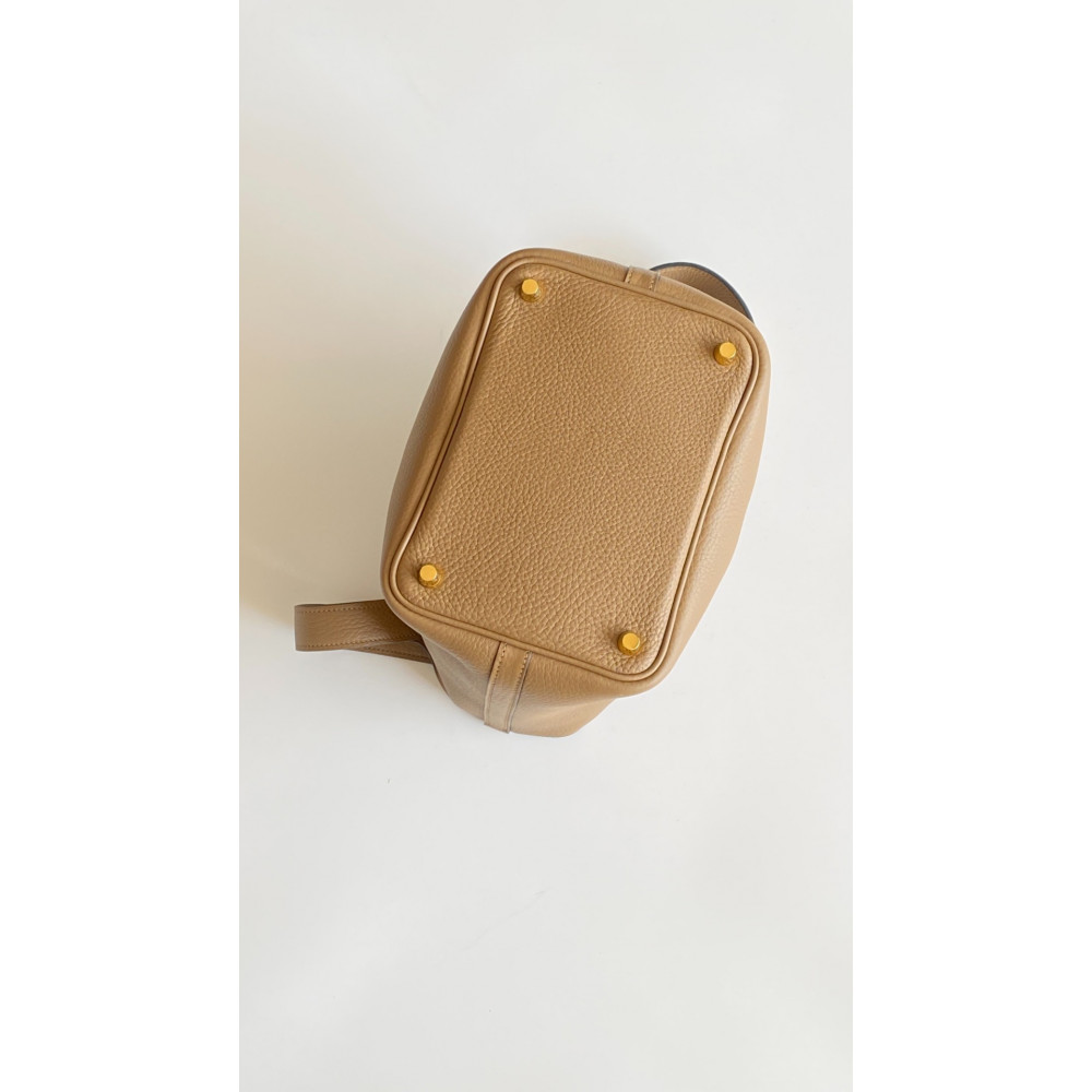 Hermès Picotin Lock Bag 18cm –D0 Weimaraner Beige