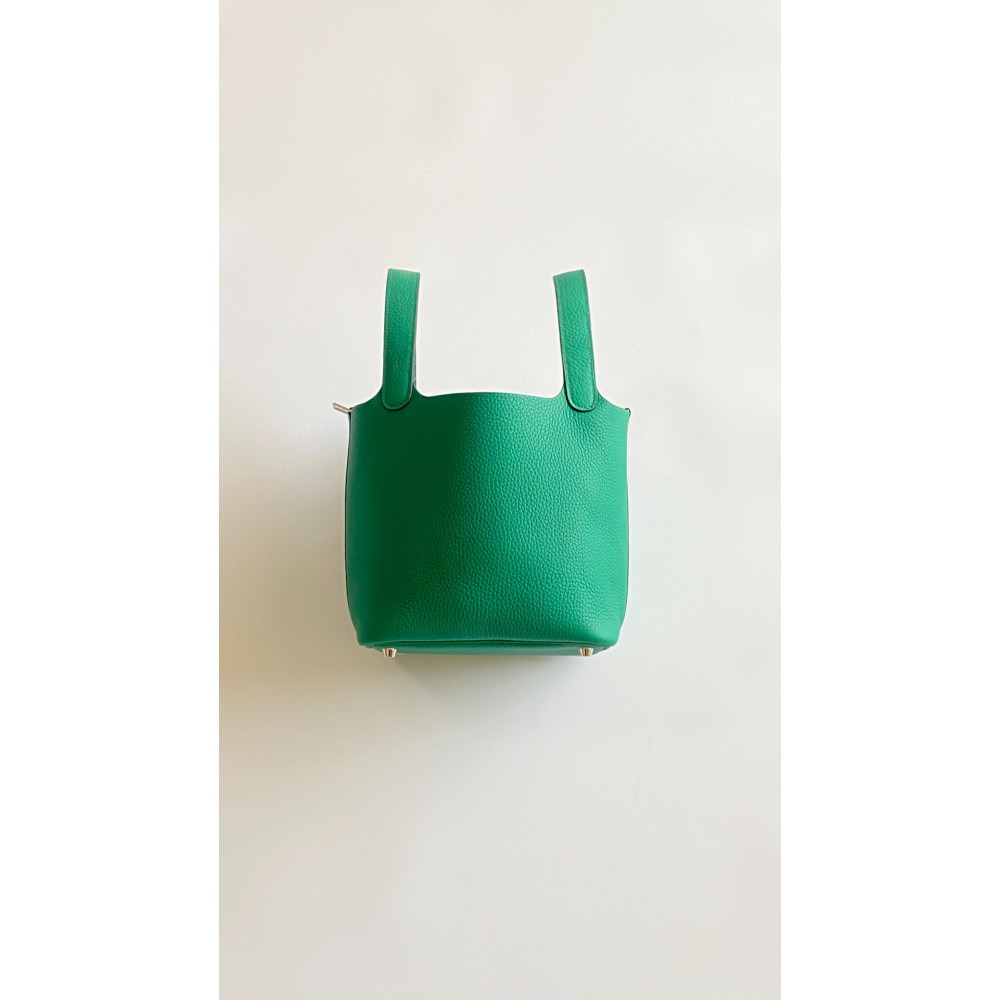 Hermès Picotin Lock Bag 18cm – U4 Velvet Green