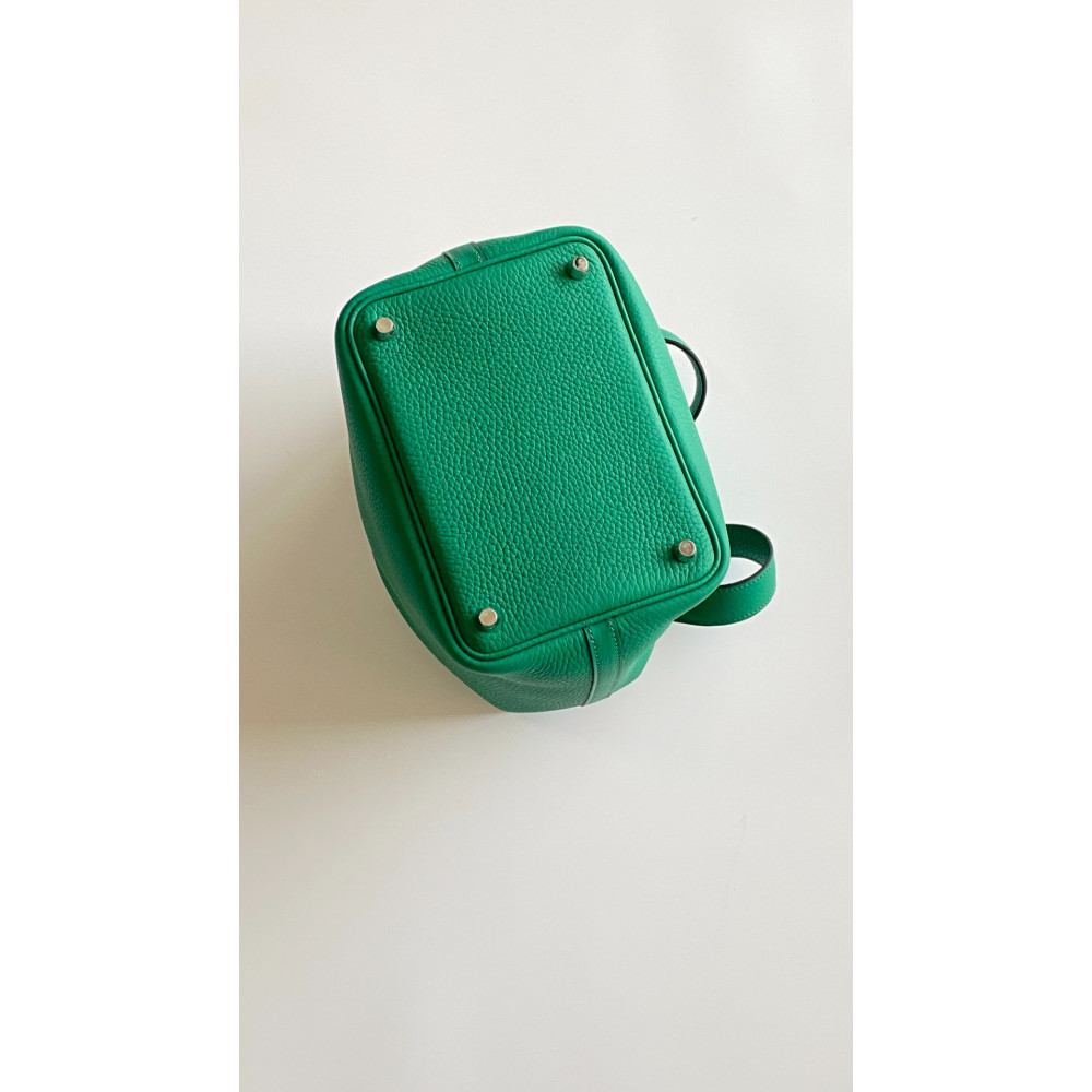 Hermès Picotin Lock Bag 18cm – U4 Velvet Green