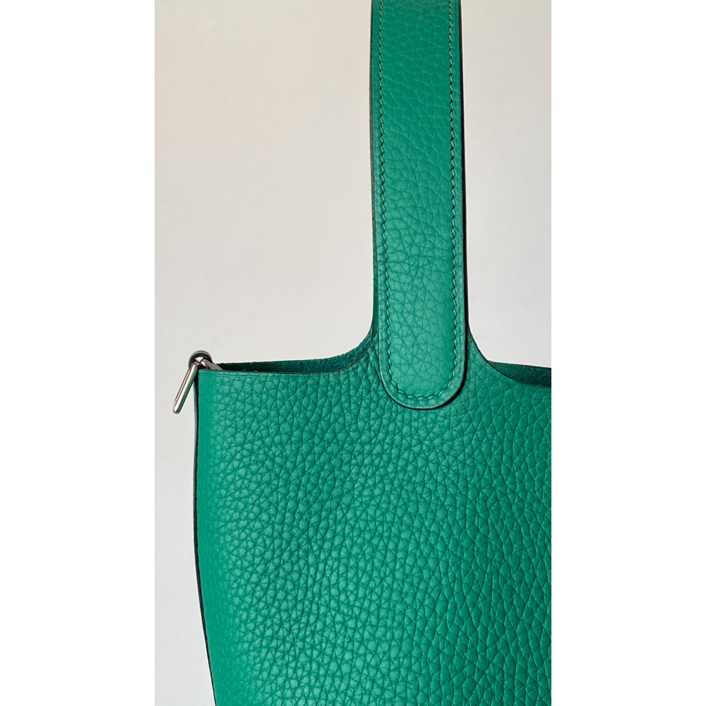 Hermès Picotin Lock Bag 18cm – U4 Velvet Green