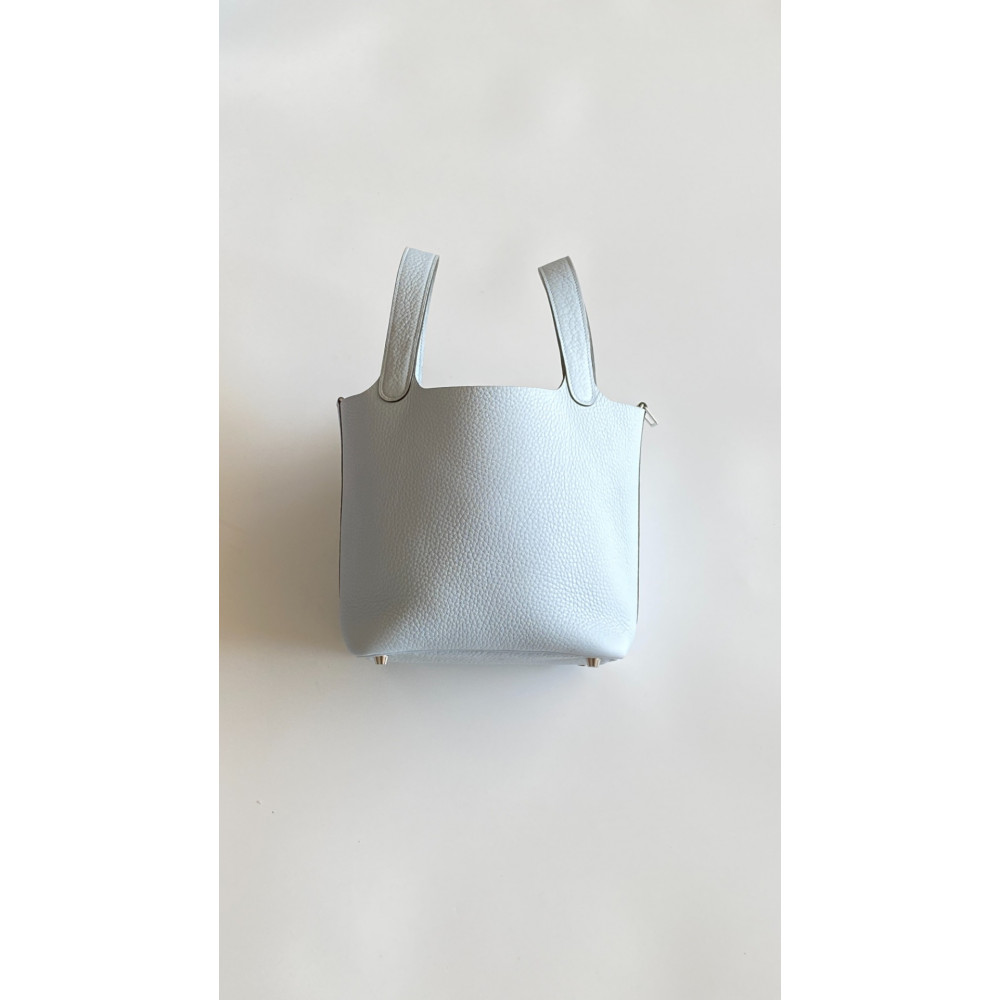 Hermès Picotin Lock Bag 18cm –Holy Grail Blue