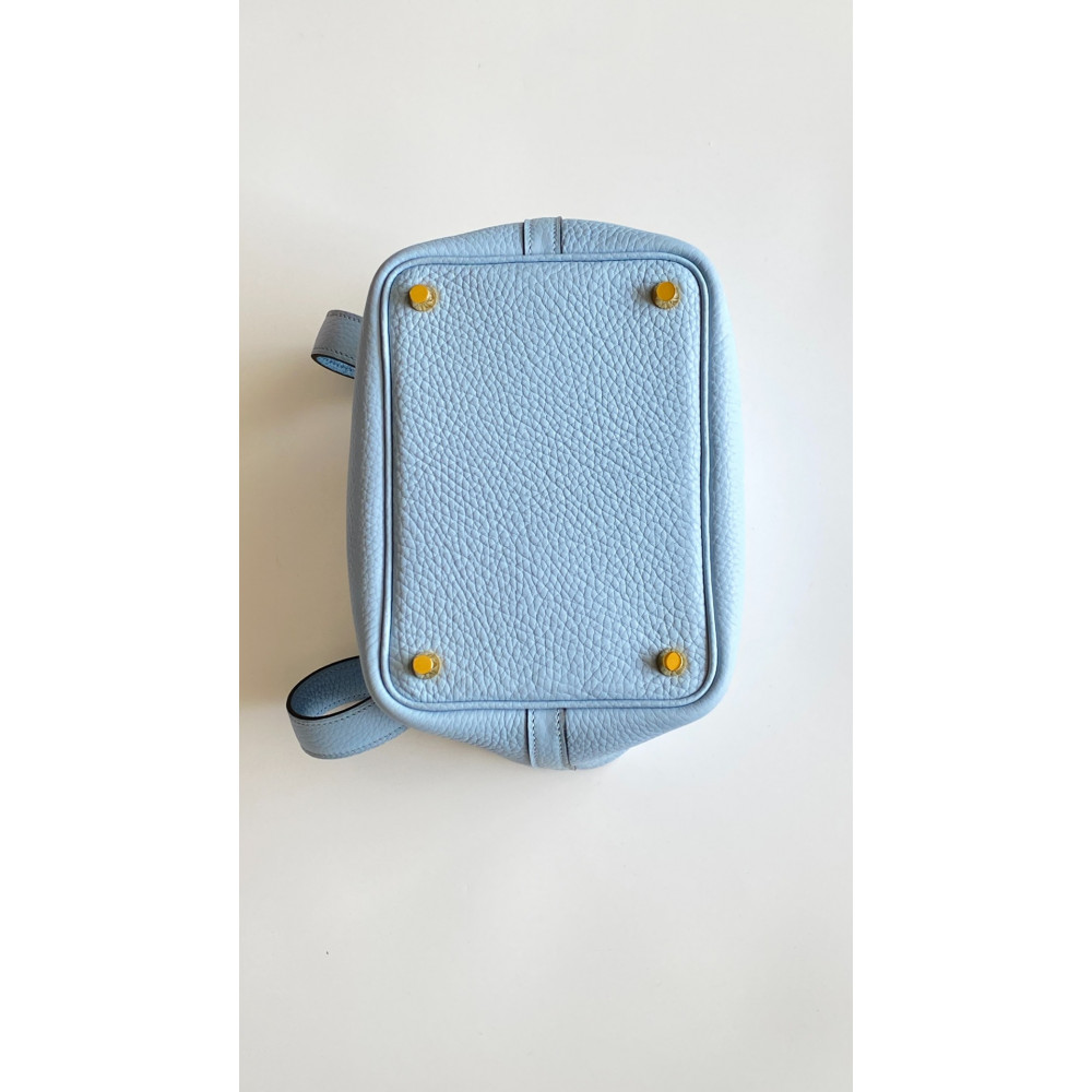 Hermès Picotin Lock Bag 18cm –Haze Blue