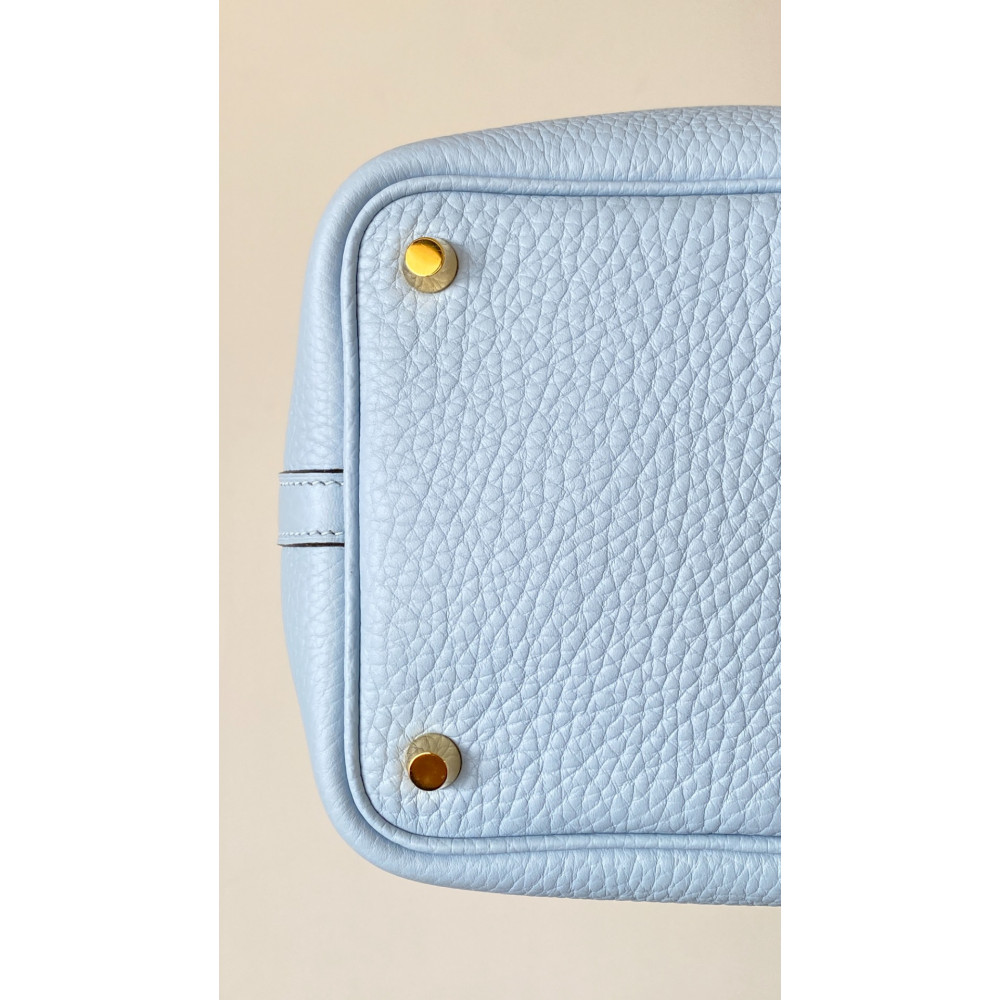 Hermès Picotin Lock Bag 18cm –Haze Blue