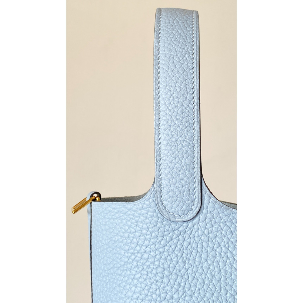Hermès Picotin Lock Bag 18cm –Haze Blue