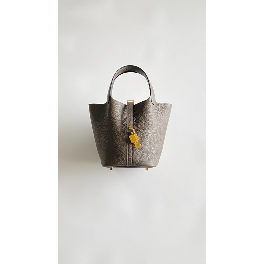 Hermès Picotin Lock Bag 18cm – 8F Tin Gray