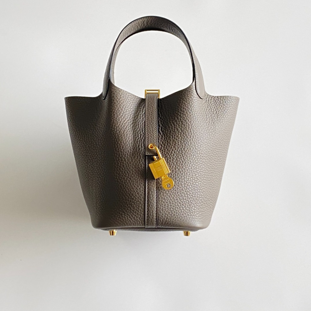 Hermès Picotin Lock Bag 18cm – 8F Tin Gray