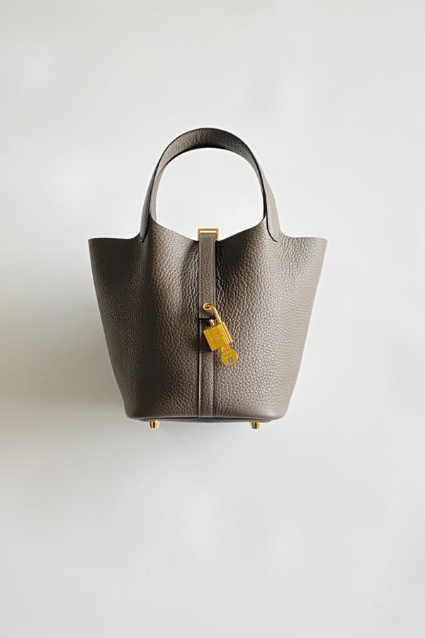 Hermès Picotin Lock Bag 18cm – 8F Tin Gray