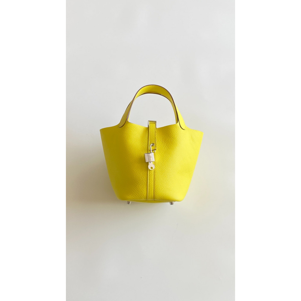 Hermès Picotin Lock Bag 18cm – 9R Lemon Yellow