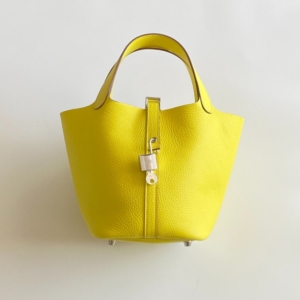Hermès Picotin Lock Bag 18cm – 9R Lemon Yellow
