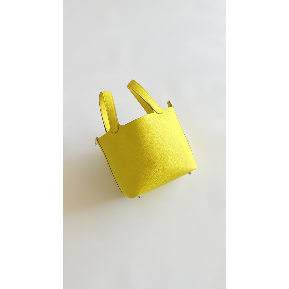 Hermès Picotin Lock Bag 18cm – 9R Lemon Yellow