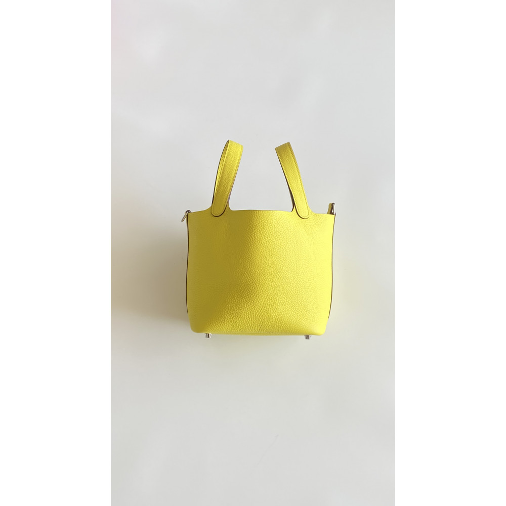 Hermès Picotin Lock Bag 18cm – 9R Lemon Yellow