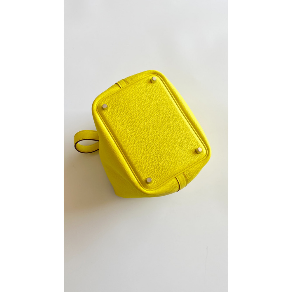 Hermès Picotin Lock Bag 18cm – 9R Lemon Yellow