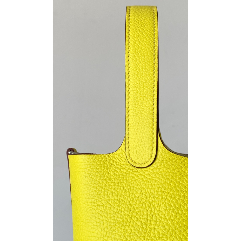 Hermès Picotin Lock Bag 18cm – 9R Lemon Yellow