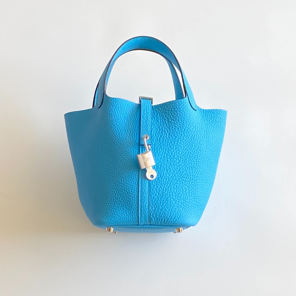 Hermès Picotin Lock Bag 18cm – P3 Northern Blue