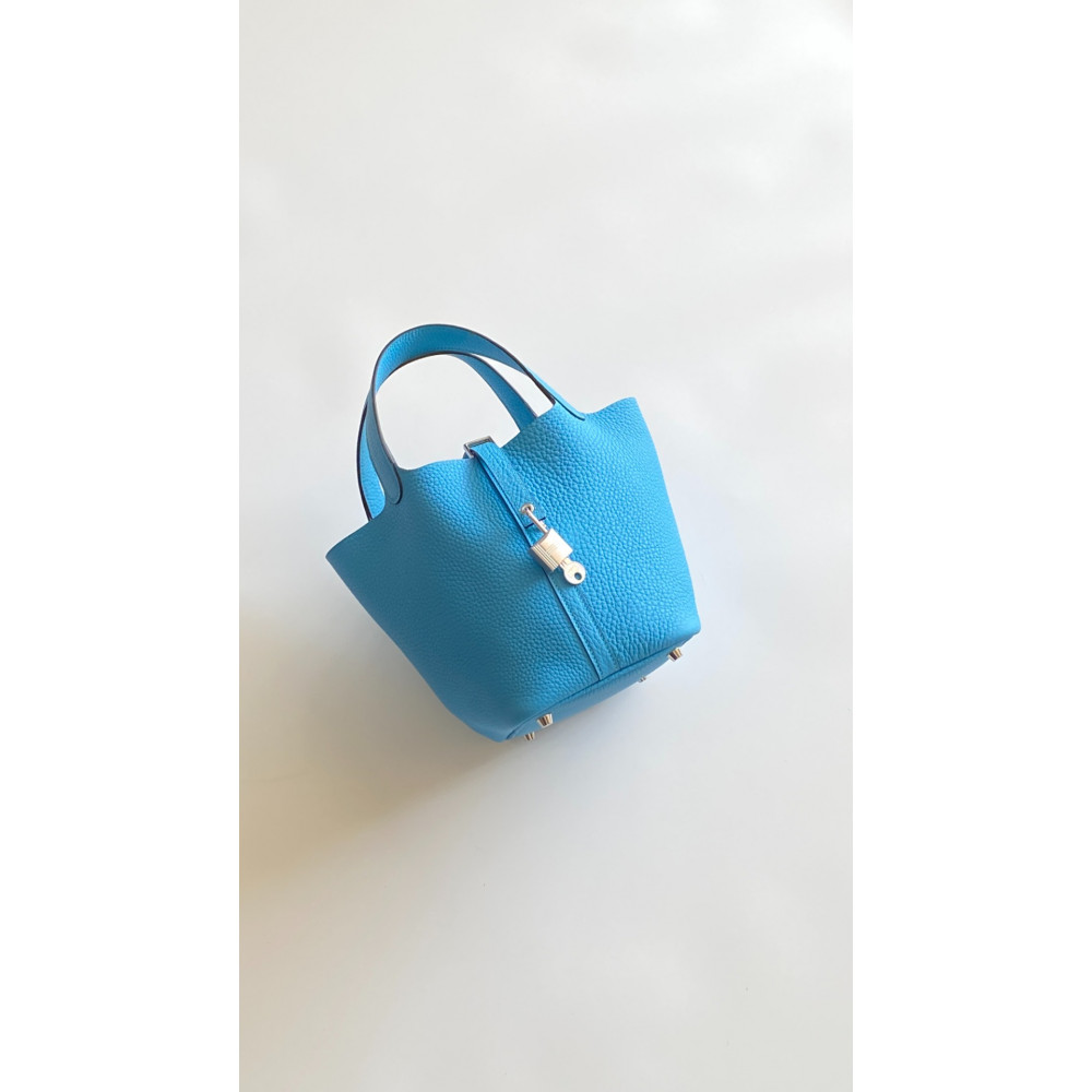 Hermès Picotin Lock Bag 18cm – P3 Northern Blue