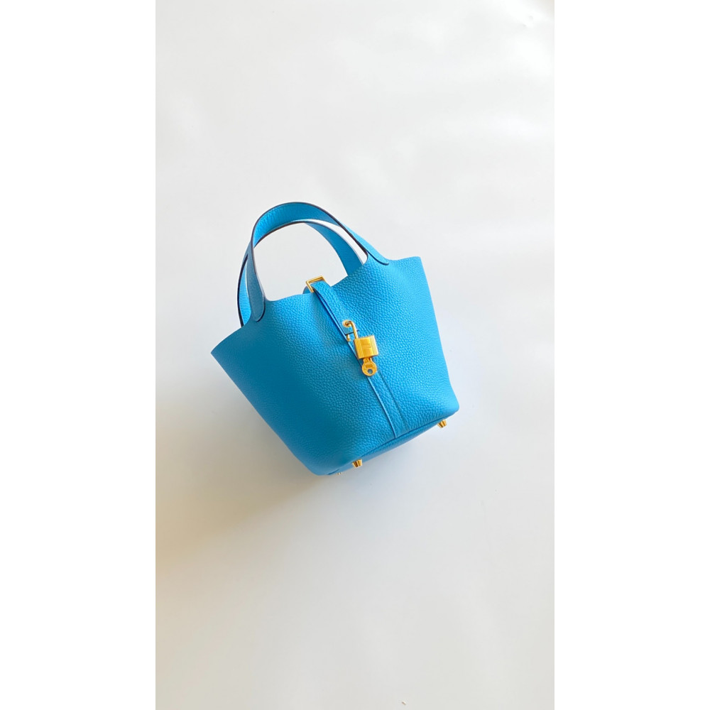 Hermès Picotin Lock Bag 18cm – P3 Northern Blue