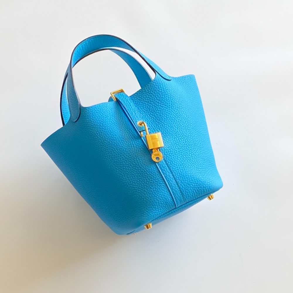Hermès Picotin Lock Bag 18cm – P3 Northern Blue