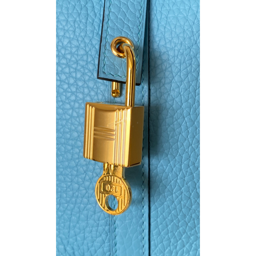 Hermès Picotin Lock Bag 18cm – Macaron Blue