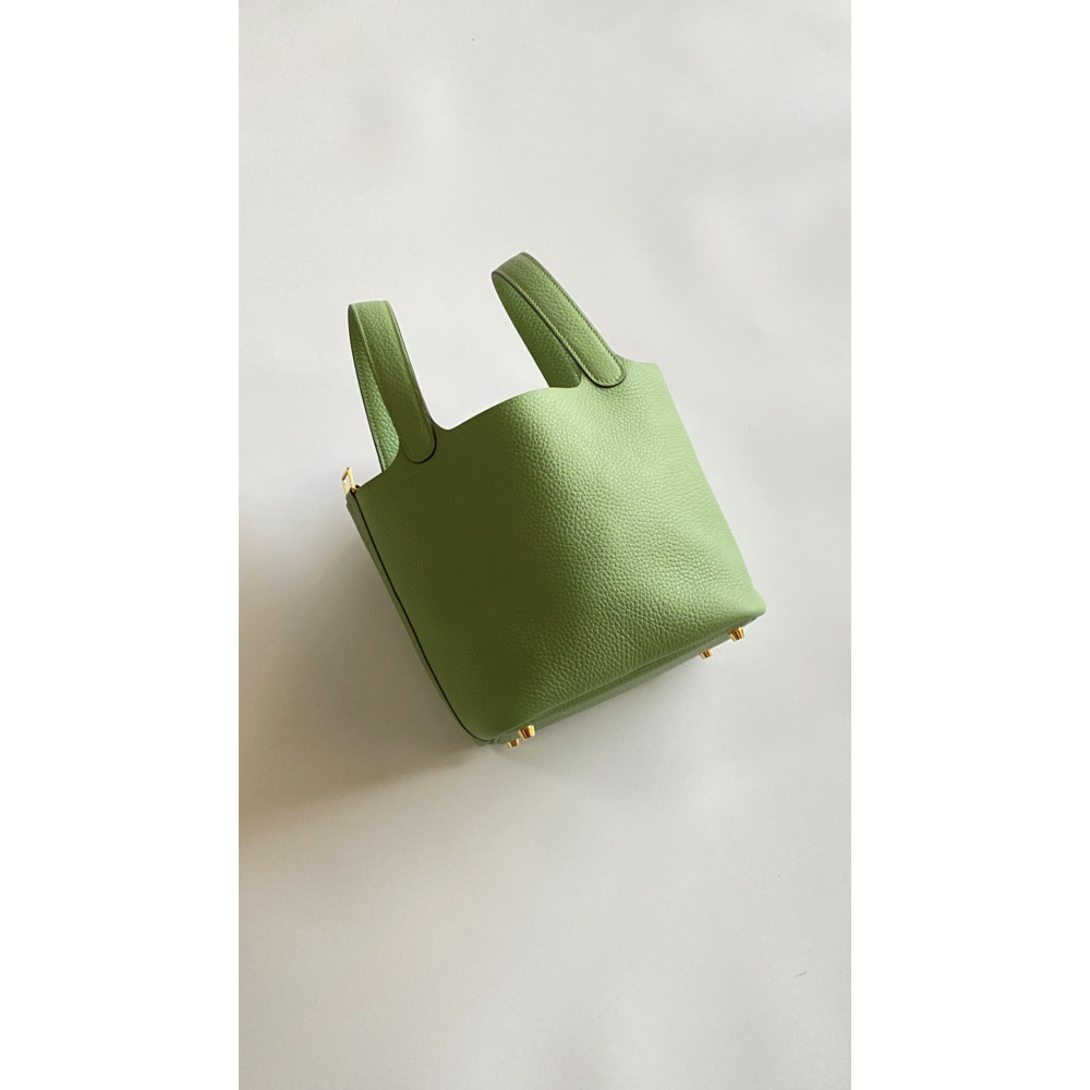 Hermès Picotin Lock Bag 18cm –  Avocado Green