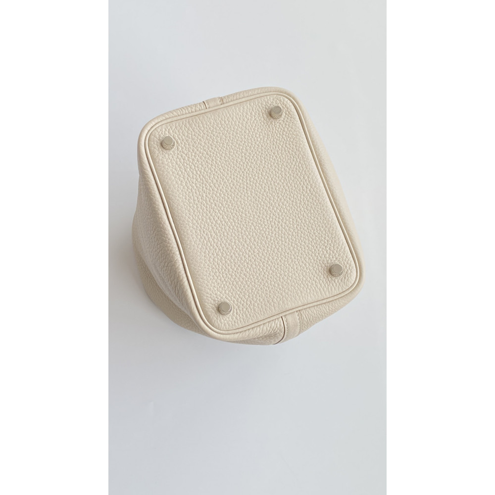 Hermès Picotin Lock Bag 18cm – Milkshake White