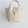Hermès Picotin Lock Bag 18cm – Milkshake White
