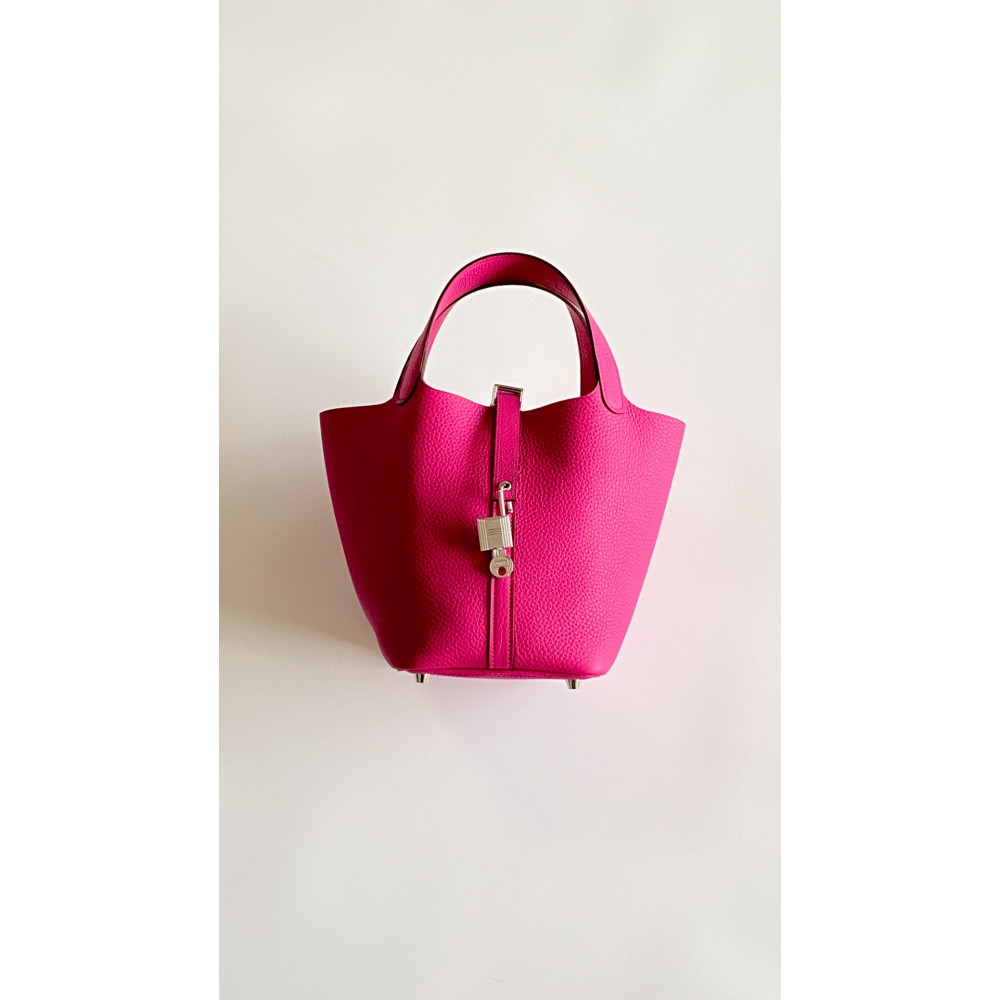 Hermès Picotin Lock Bag 18cm –  Magnolia Pink